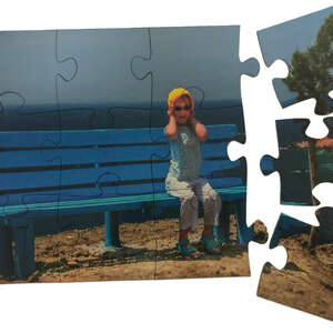 Puzzle magnetic cu 12 piese XXL - 79.99 RON