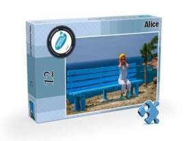 Imagine care arată un puzzle personal magnetic 12 XXL într-o cutie
