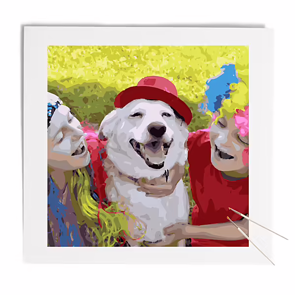 Pictura pe numere - pictură personalizată cu numere, kit de pictură cu numere, pictează-ți fotografia, pictură cu numere personalizate, pictură cu numere personalizate Pictura pe numere