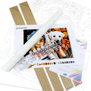 Pictură cu numere 70x50-CADRU DEMONTAT - 276.99 RON